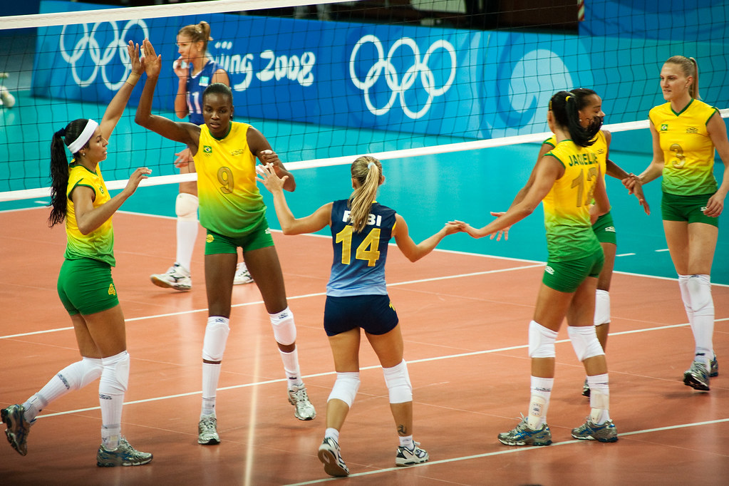 BRAZIL’S FIRST GOLDEN TIME FOR WOMEN’S VOLLEYBALL AT THE 2008 BEIJING OLYMPIC GAMES – SportHistoria